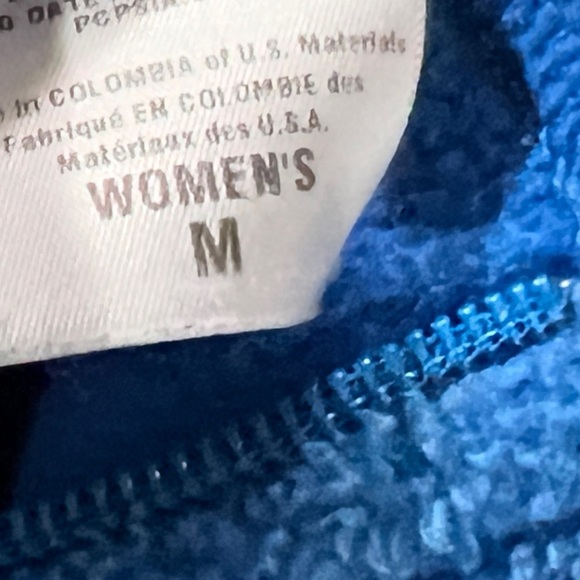 Patagonia Blue Zip Up Fleece Jacket Vest Coat Outwear Womens - Picture 5 of 5